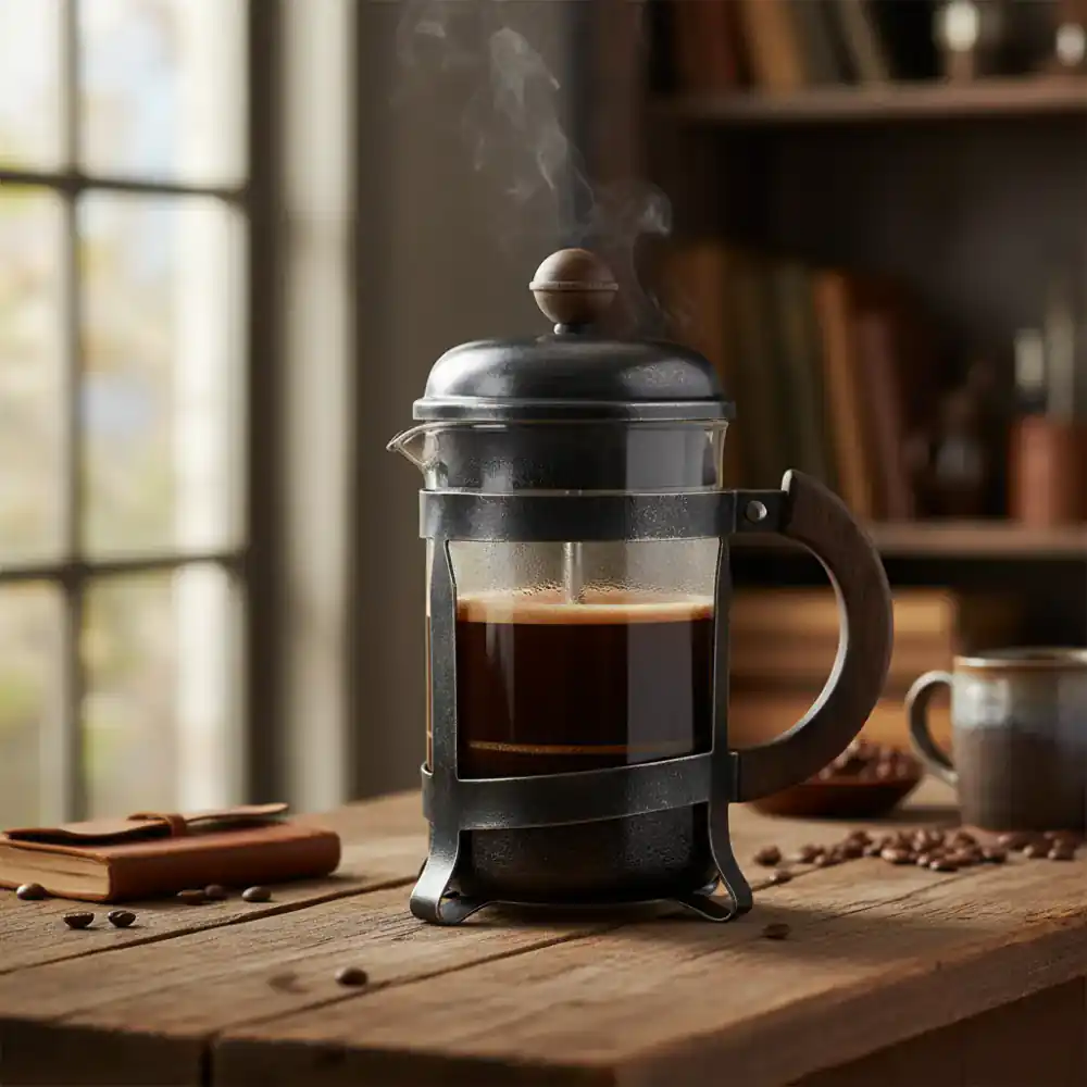 French press coffee maker